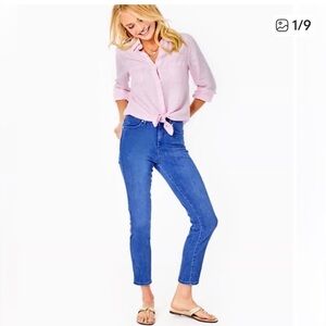Lilly Pulitzer South Ocean High Rise Jeans